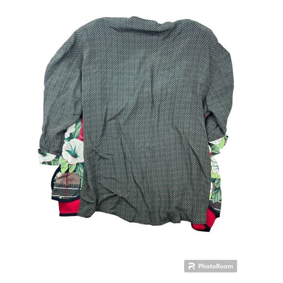 Vitg Marsha Brander for Componix Colorful Floral Open Front Cardigan sz s boho - Picture 2 of 7